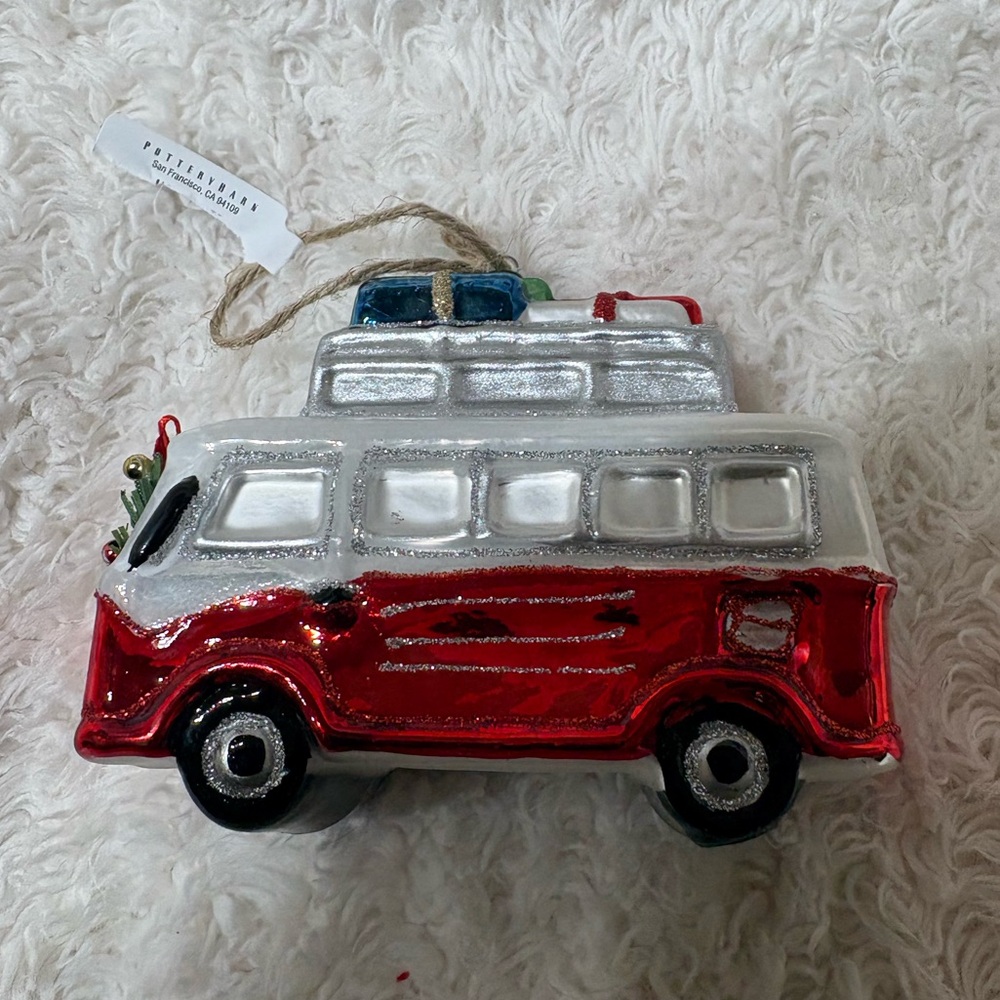 Pottery Barn VW BUS Ornament!
NWT!